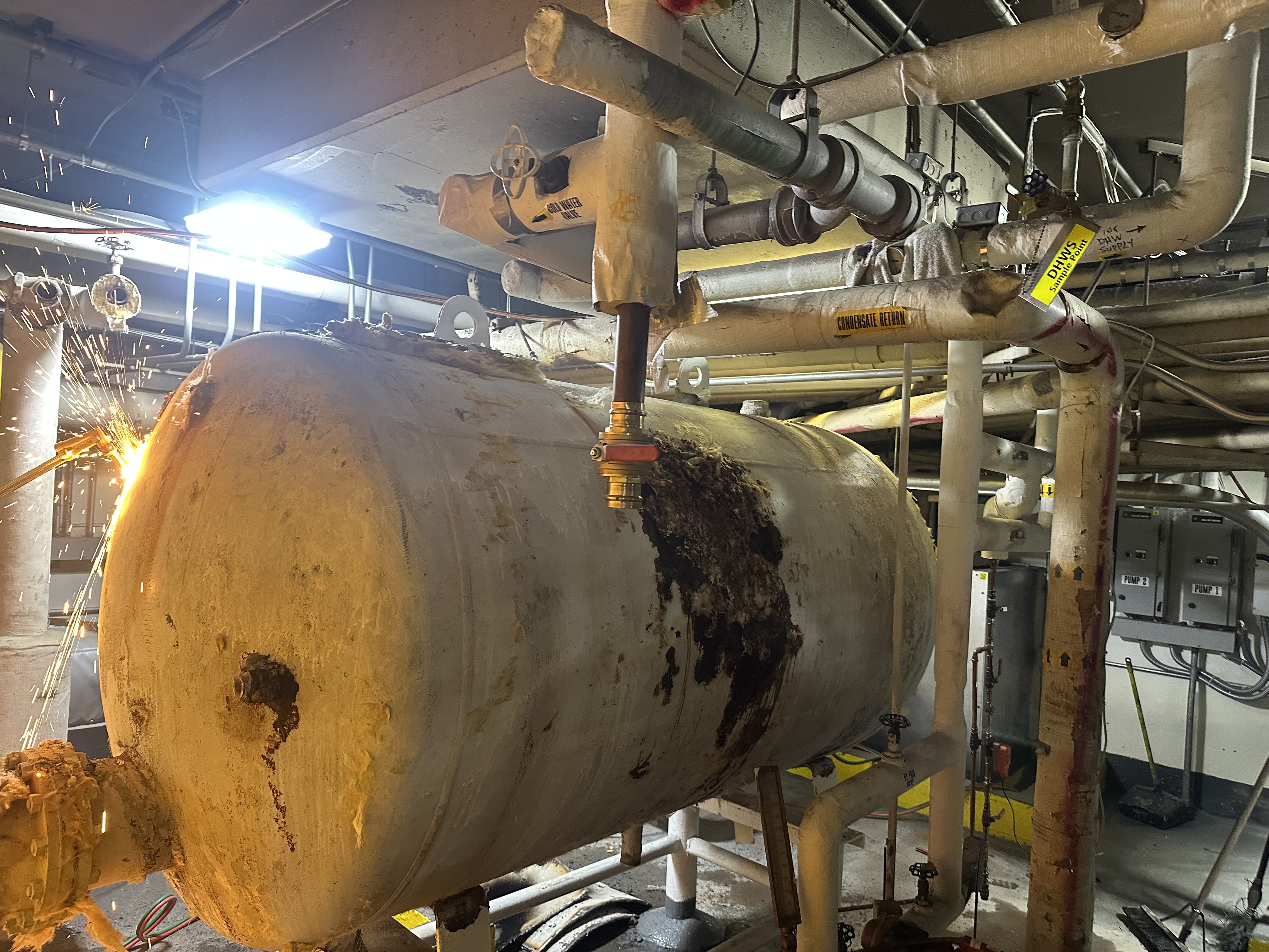 Industrial tank and piping systems